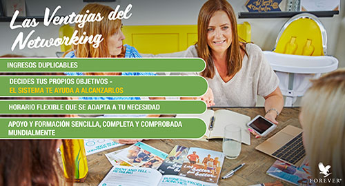 Ventajas del networking de Forever